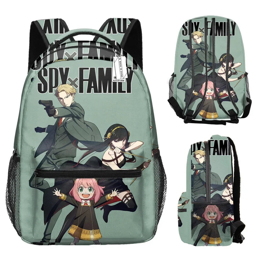 Anya Forger Print Backpack - Spy X Family Anime School and Laptop Bag - F / 30x17x40cm - Anime - Backpacks - 9 - 2024