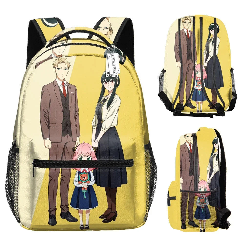 Anya Forger Print Backpack - Spy X Family Anime School and Laptop Bag - J / 30x17x40cm - Anime - Backpacks - 19 - 2024