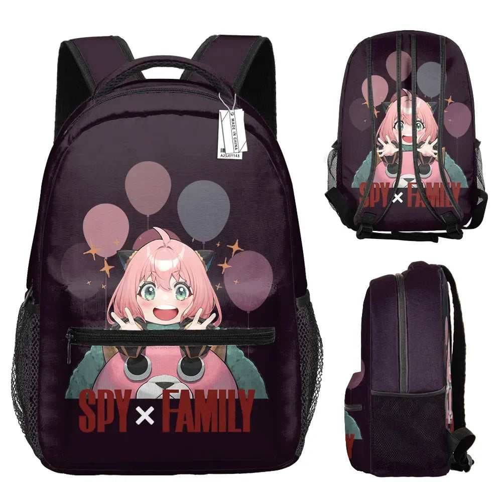 Anya Forger Print Backpack - Spy X Family Anime School and Laptop Bag - M / 30x17x40cm - Anime - Backpacks - 18 - 2024