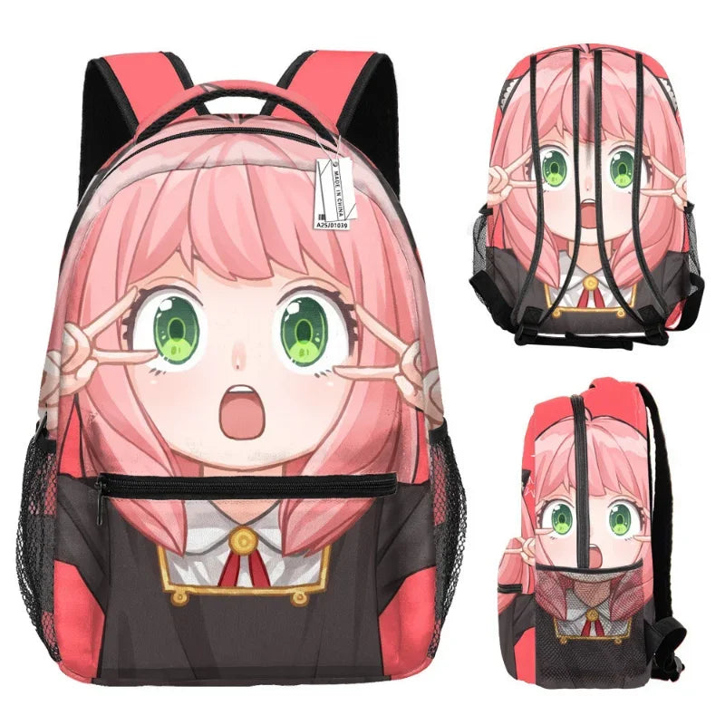 Anya Forger Print Backpack - Spy X Family Anime School and Laptop Bag - Anime - Backpacks - 4 - 2024