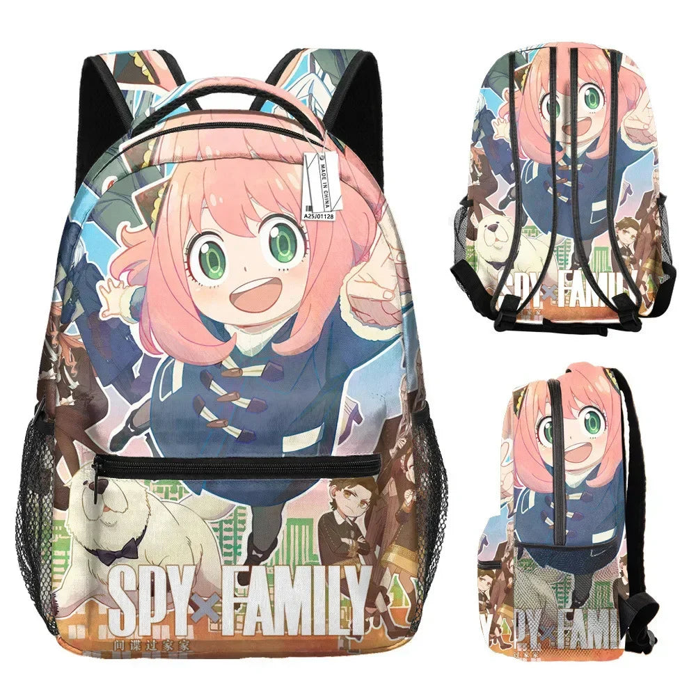 Anya Forger Print Backpack - Spy X Family Anime School and Laptop Bag - G / 30x17x40cm - Anime - Backpacks - 15 - 2024