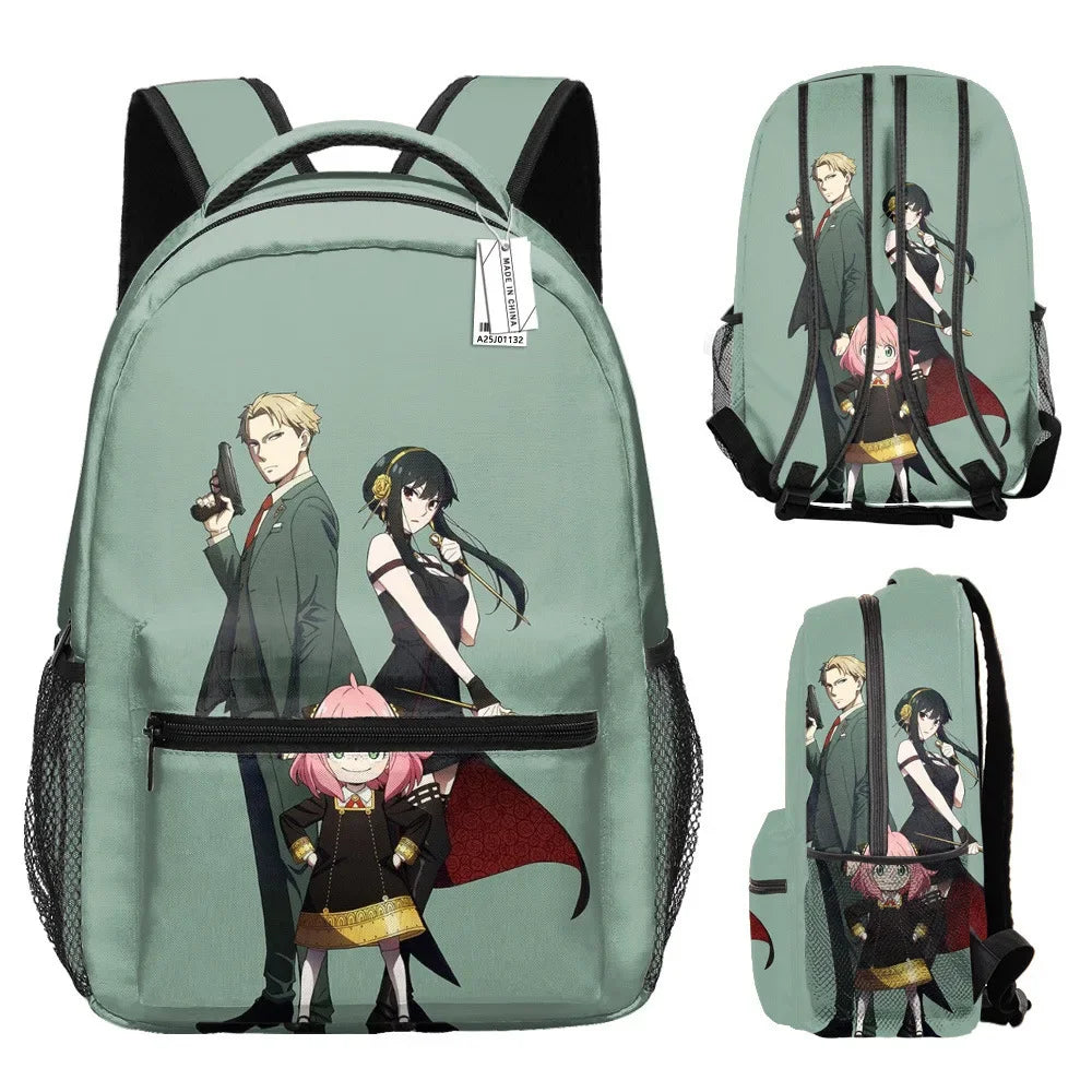 Anya Forger Print Backpack - Spy X Family Anime School and Laptop Bag - B / 30x17x40cm - Anime - Backpacks - 8 - 2024