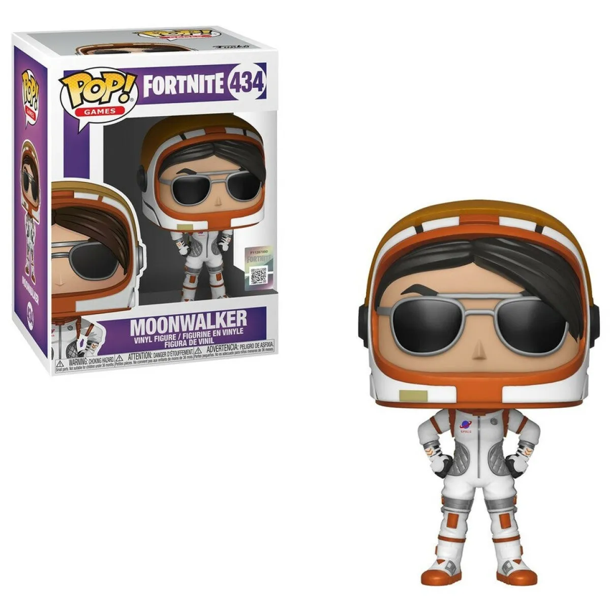Funko POP 434: Fortnite S1 - Moonwalker Figure - Figurines - Figures - 1