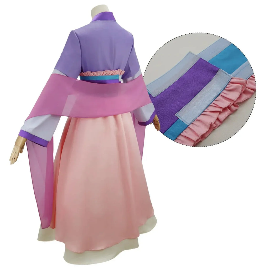 Hanfu Cosplay Dress – Maomao Apothecary Diaries Outfit - All Dresses - Sets - 4