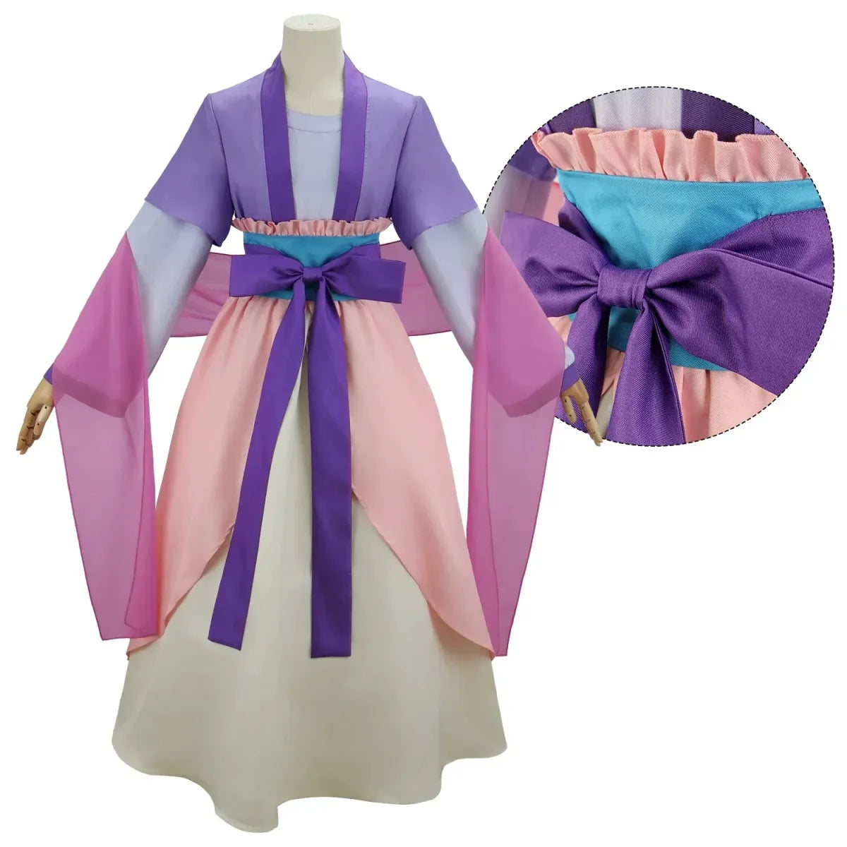 Hanfu Cosplay Dress – Maomao Apothecary Diaries Outfit - All Dresses - Sets - 9