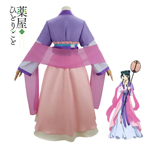 Hanfu Cosplay Dress – Maomao Apothecary Diaries Outfit - All Dresses - Sets - 2