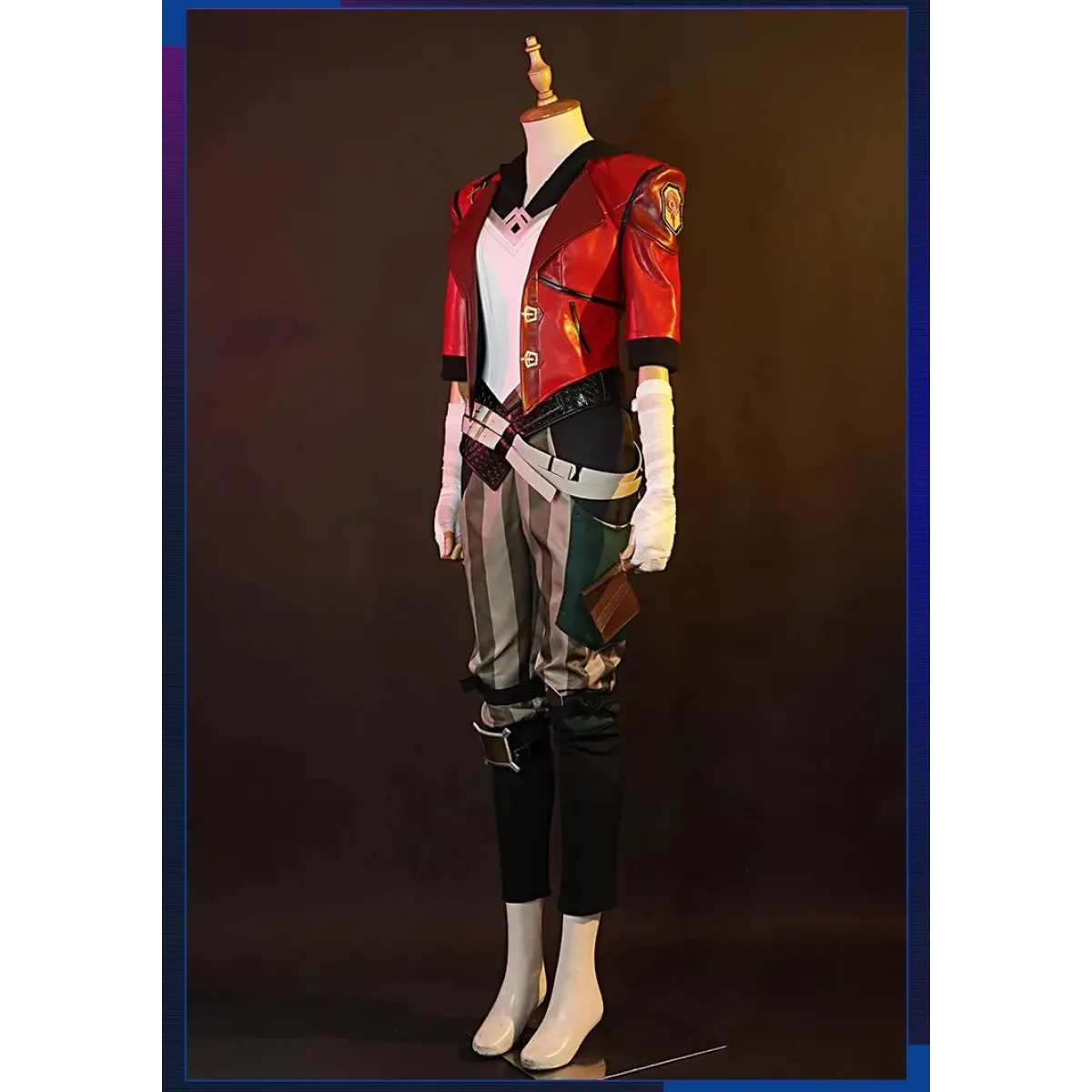 Vi Arcane Cosplay Costume Set with Wig - Anime - Cosplay - 2