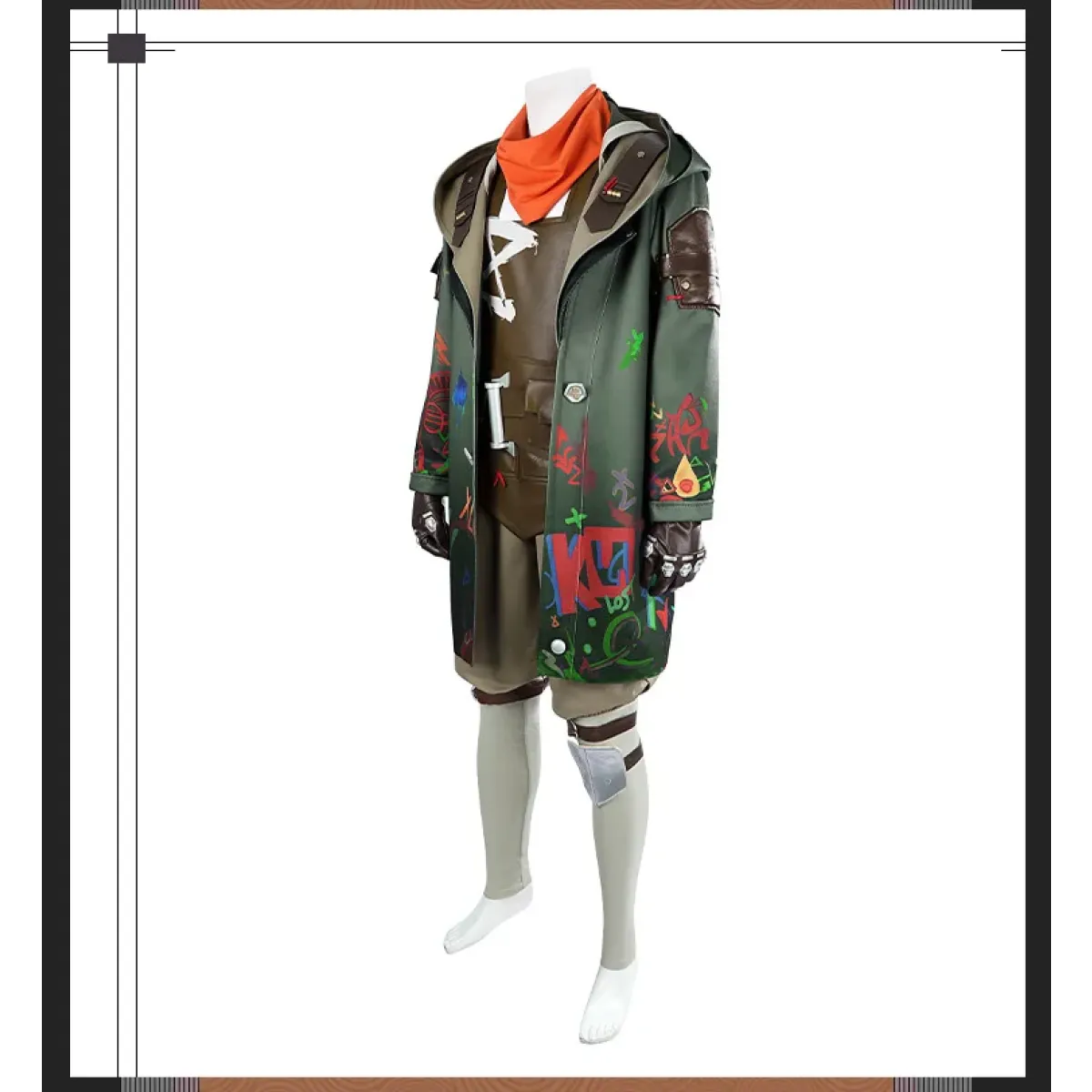 Arcane Ekko Cosplay Costume Set with Wig & Boots - Dresses - Cosplay - 3