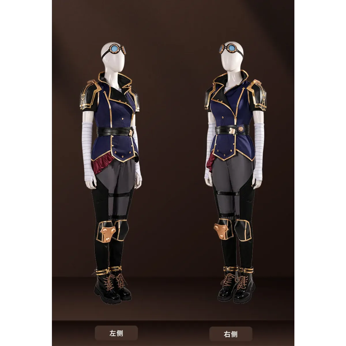 Vi Arcane Season 2 Cosplay Costume Set - Anime - Cosplay - 4