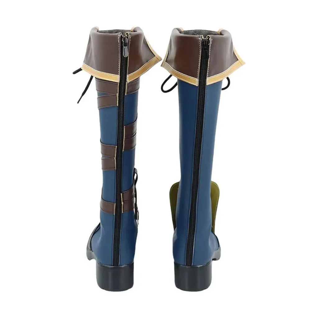 Arcane Vi Cosplay Boots – League-Inspired PU Leather - Cosplay - Cosplay - 3
