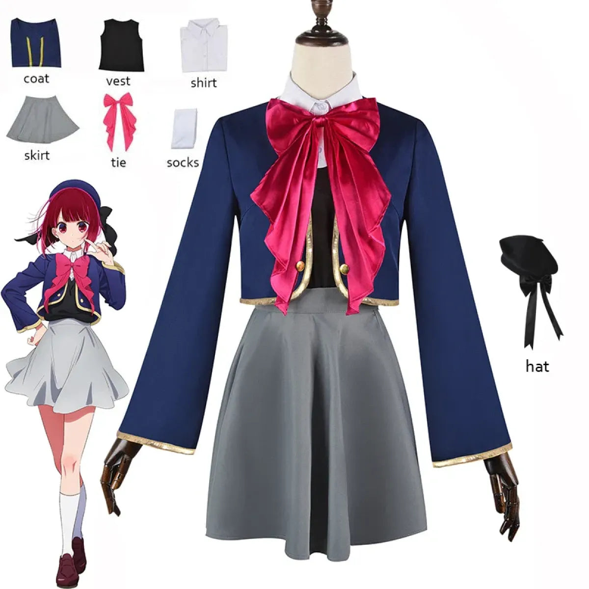 Arima Kana Oshi No Ko Cosplay Costume Set - Cosplay - Cosplay - 7