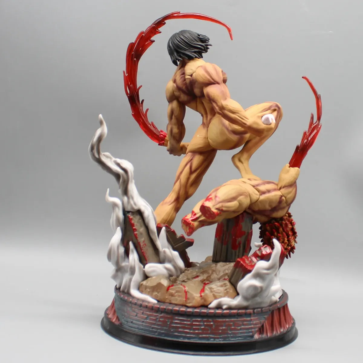 Attack on Titan Eren Jaeger Figure 29cm - PVC Armored Titan Statue - Figurines - Figures - 9