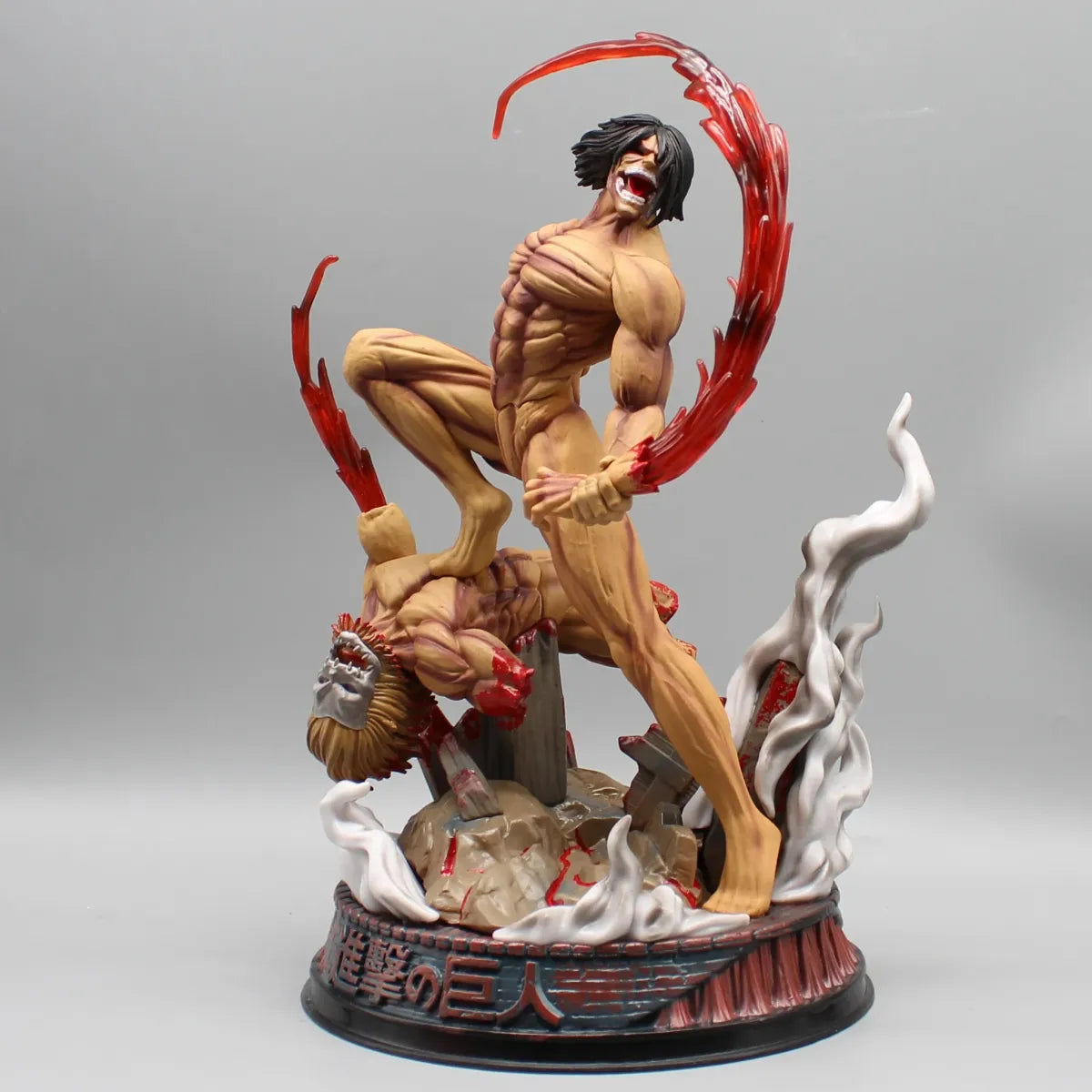 Attack on Titan Eren Jaeger Figure 29cm - PVC Armored Titan Statue - Figurines - Figures - 11