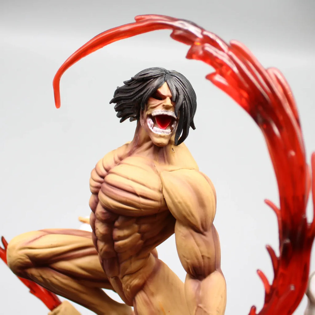 Attack on Titan Eren Jaeger Figure 29cm - PVC Armored Titan Statue - Figurines - Figures - 3