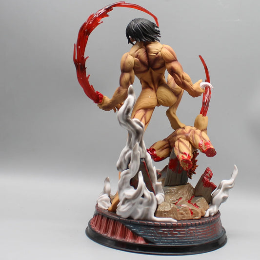 Attack on Titan Eren Jaeger Figure 29cm - PVC Armored Titan Statue - Figurines - Action Figures - 2024 - 2 - Worldwide