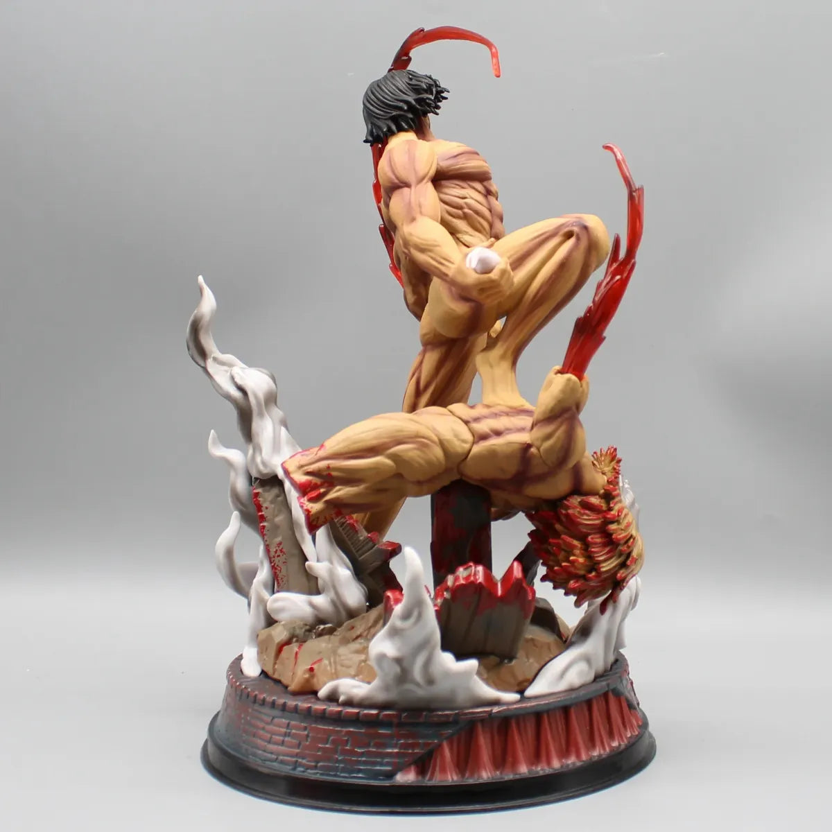 Attack on Titan Eren Jaeger Figure 29cm - PVC Armored Titan Statue - Figurines - Figures - 8