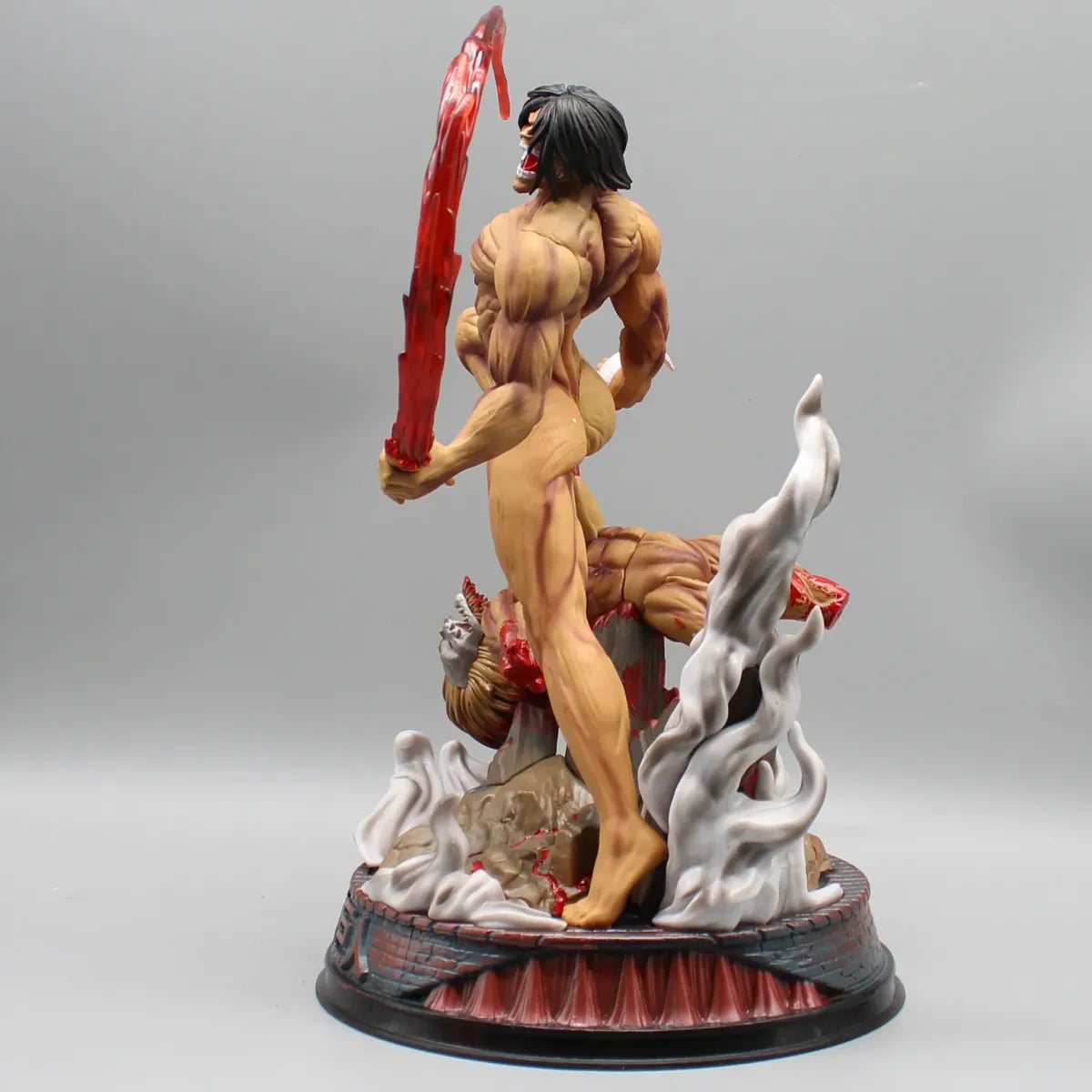 Attack on Titan Eren Jaeger Figure 29cm - PVC Armored Titan Statue - Figurines - Figures - 10