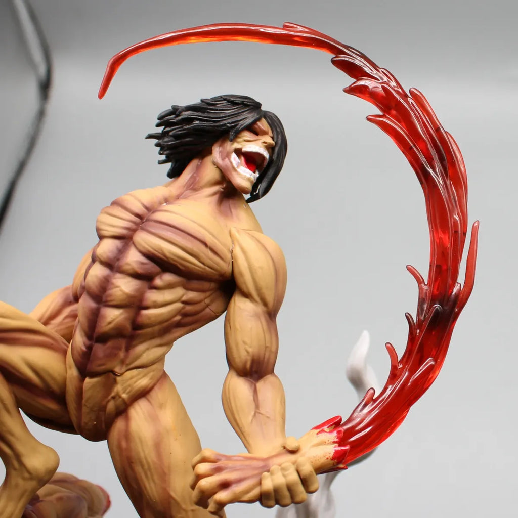 Attack on Titan Eren Jaeger Figure 29cm - PVC Armored Titan Statue - Figurines - Figures - 14