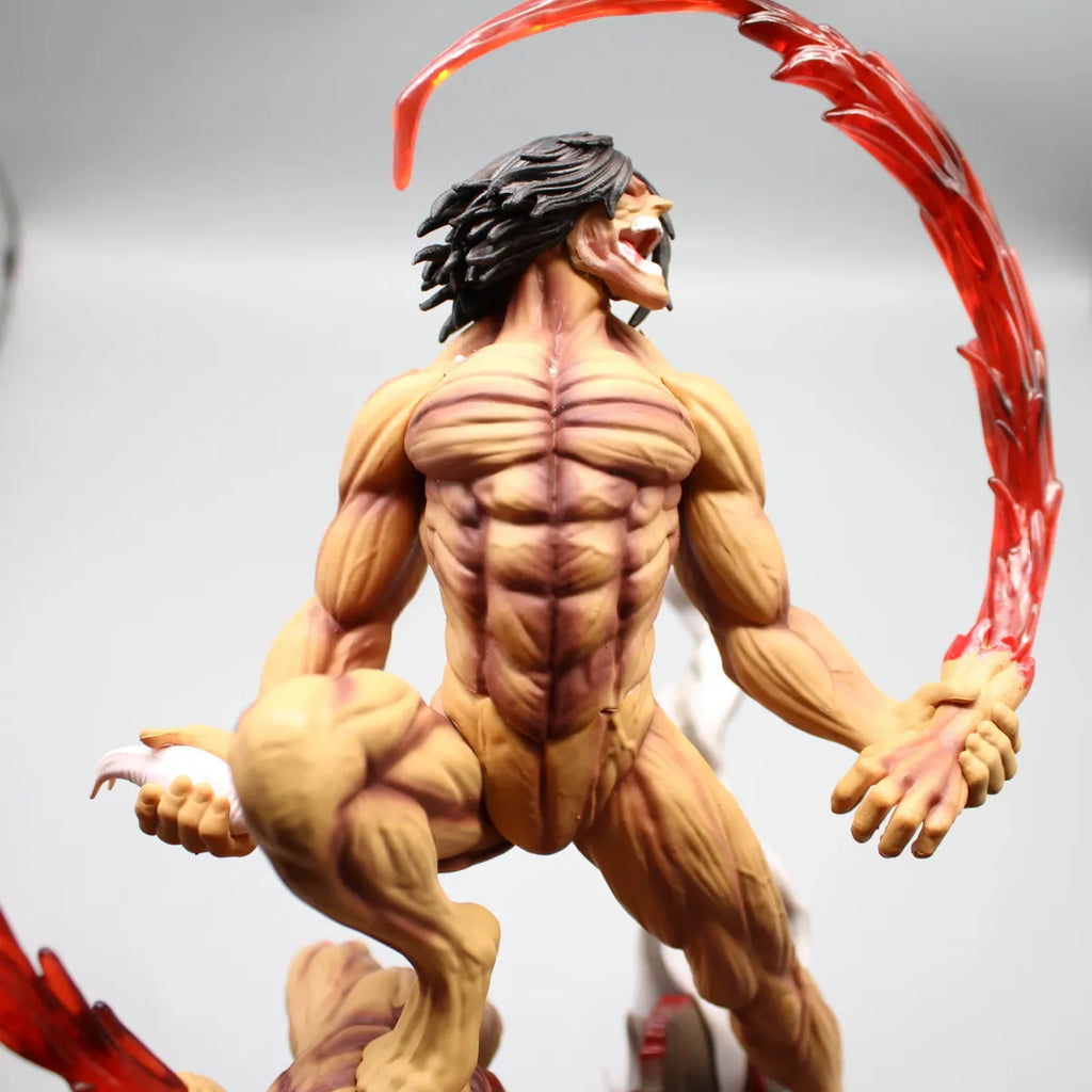 Attack on Titan Eren Jaeger Figure 29cm - PVC Armored Titan Statue - Figurines - Figures - 17