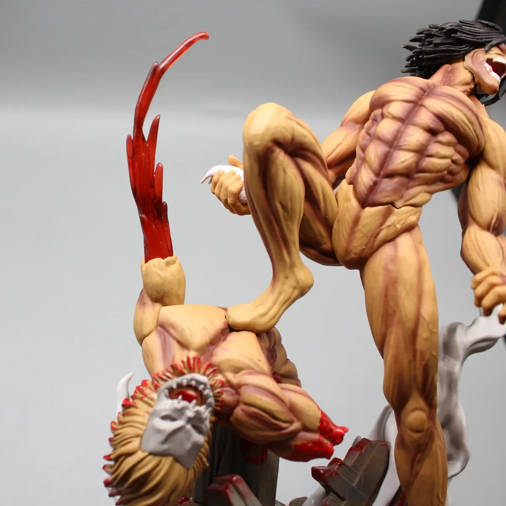 Attack on Titan Eren Jaeger Figure 29cm - PVC Armored Titan Statue - Figurines - Figures - 15