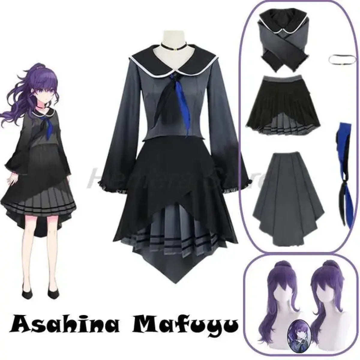 Akiyama Mizuki Yoisaki Kanade Shinonome Ena Asahina Mafuyu Cosplay Costume - Project Sekai Colorful Stage! - Cosplay