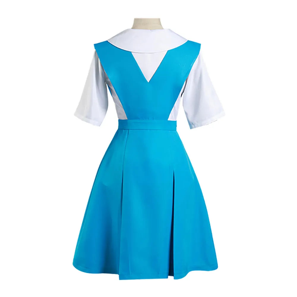 Rei Ayanami & Asuka Langley Soryu Cosplay Costume - School Uniform Dresses - All Dresses - Costumes - 3 - 2024