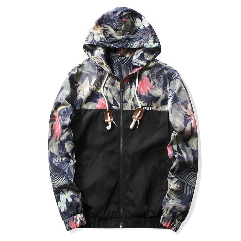 Autumn Floral Hooded Jacket - Jackets & Coats - Coats & Jackets - 3 - 2024