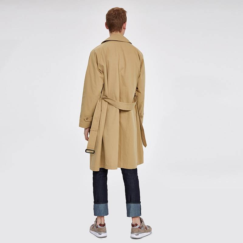 Autumn Trench Coat - Beige / L - Men’s Clothing & Accessories - Coats & Jackets - 3 - 2024