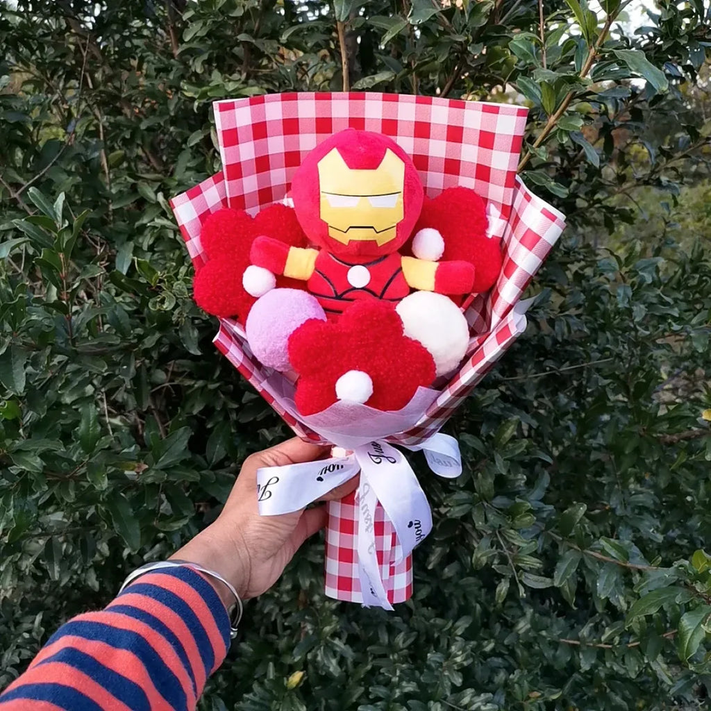 The Avengers Plush Bouquet – Cute Superhero Gift for Kids & Birthdays - Plushies - Plushie - 3