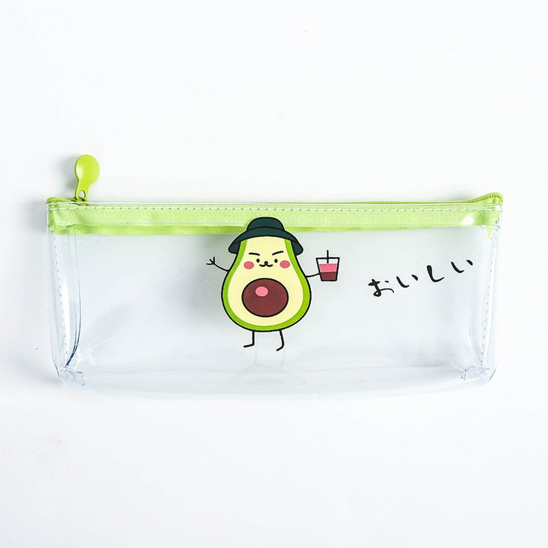 Cute Kawaii Avocado Pencil Case - DaiMaoZiNiuUYouGuo - Stationary & More - Pens - 12 - 2024