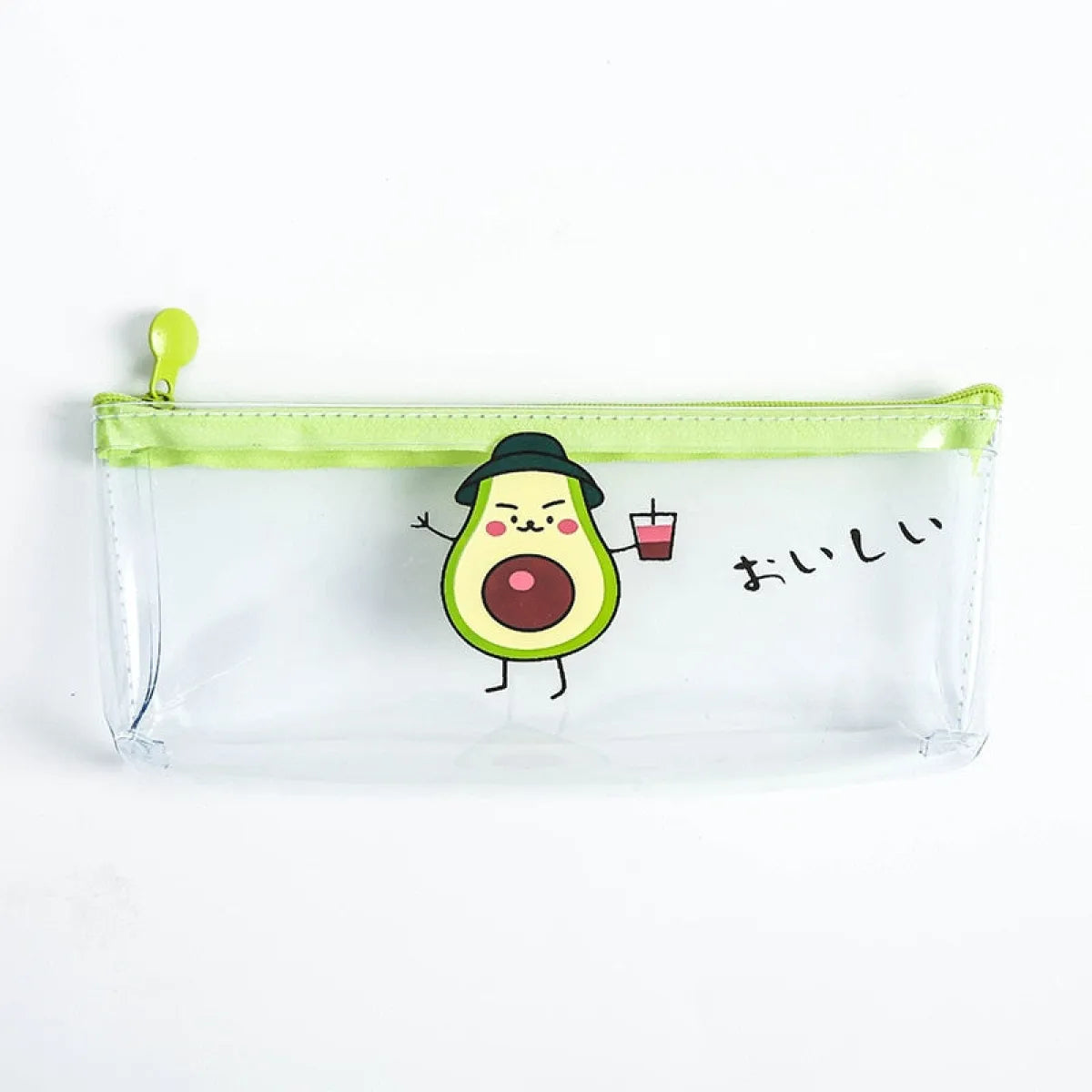 Cute Kawaii Avocado Pencil Case - Stationery & More - 12