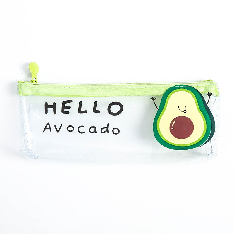 Cute Kawaii Avocado Pencil Case - NiHaoNiuYouGuo - Stationary & More - Pens - 14 - 2024