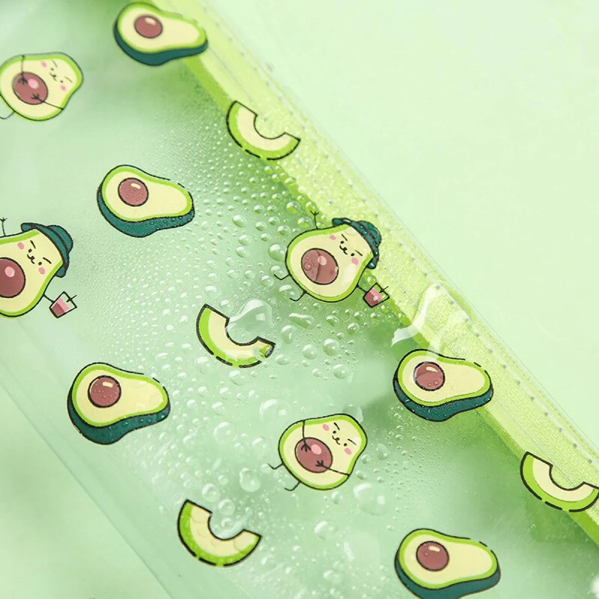 Cute Kawaii Avocado Pencil Case - Stationery & More - 3