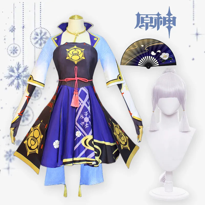 Ayaka Kamisato Cosplay Set - Genshin Impact - Cosplay - Costumes - 1 - 2024