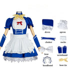 Ayanami Rei & Asuka Maid Cosplay Costume with Wig - Dresses - Cosplay - 7
