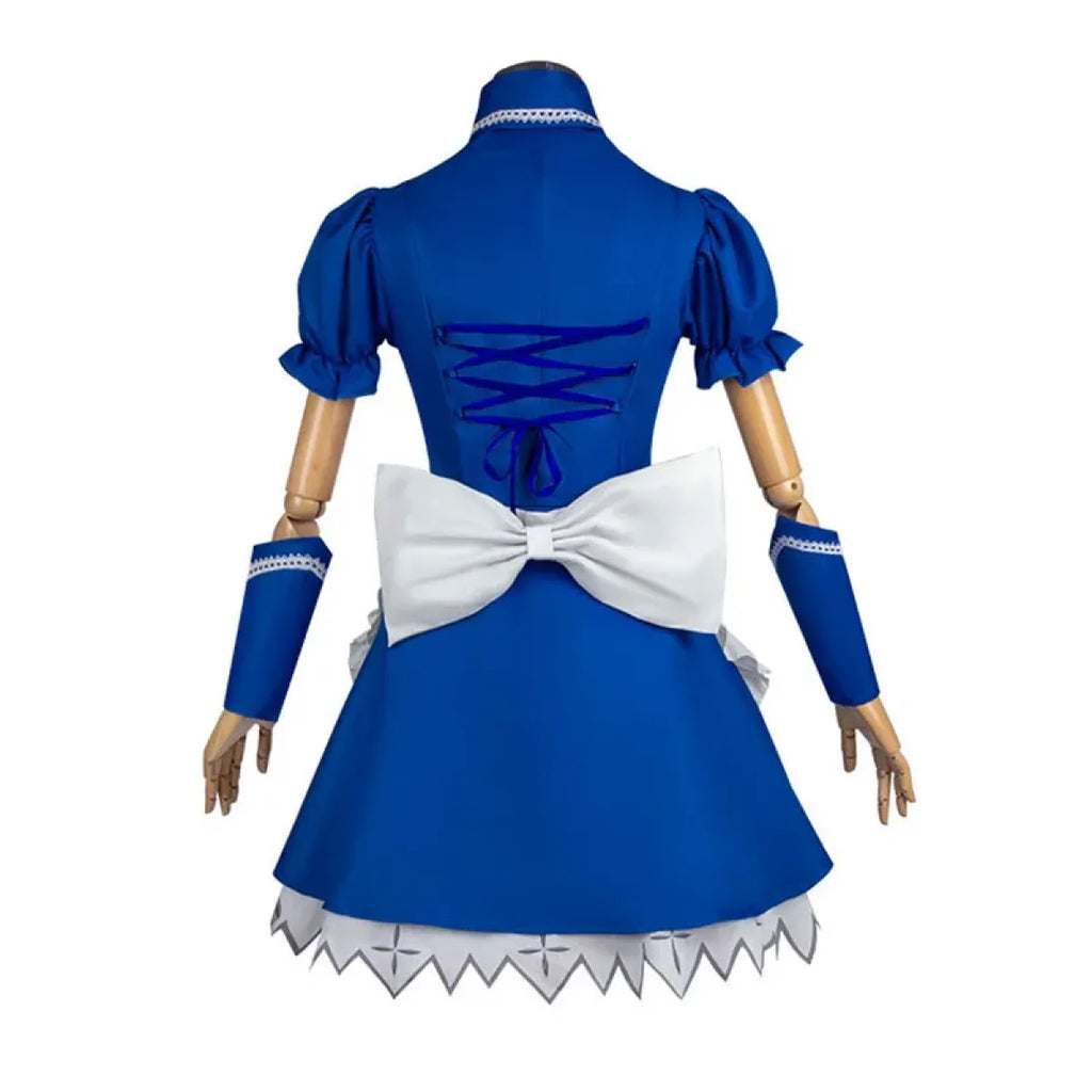Ayanami Rei & Asuka Maid Cosplay Costume with Wig - Dresses - Cosplay - 4