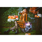 Wednesday Dress in Pumpkin Spice Stripe - All Dresses - Dress - 2