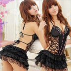 Backless Lace Erotic Lingerie - Women’s Clothing & Accessories - 1