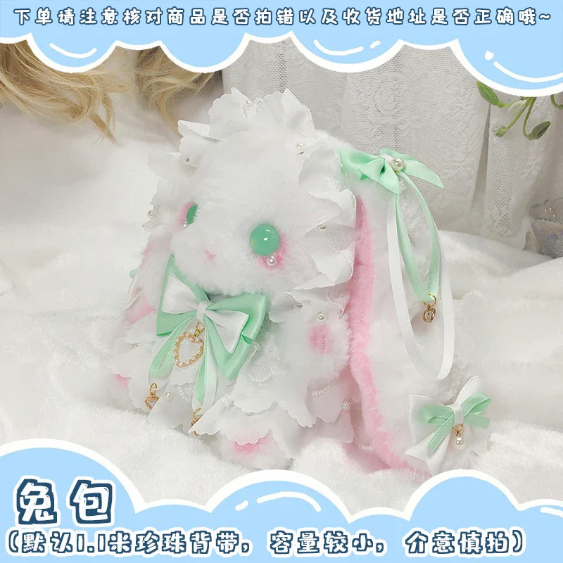 Kawaii Harajuku Rabbit Bag - Green Rabbit Bag - Backpacks - Luggage & Bags - 15 - 2024