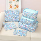 Sanrio Kawaii Travel Duffel Bag Set – 6 Piece - Harajuku Style - Cosmetic Bags - 8