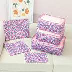 Sanrio Kawaii Travel Duffel Bag Set – 6 Piece - Harajuku Style - Cosmetic Bags - 9