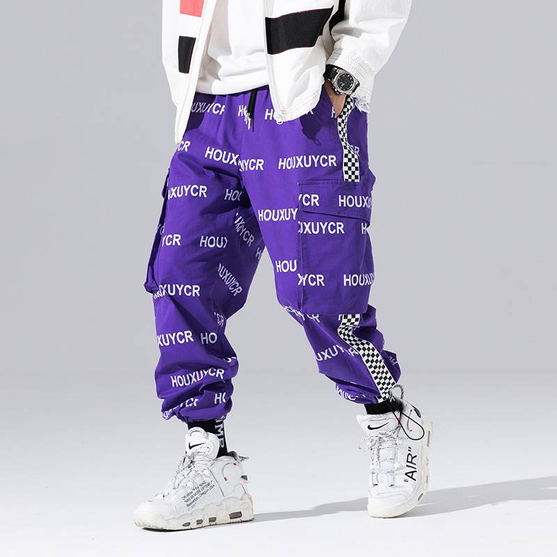 Baggy Harajuku Pants - Purple / XL - Bottoms - Pants - 16 - 2024