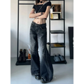 Baggy Y2K Jeans – Grunge Gothic High Street Denim - Bottoms - Women’s Jeans - 1