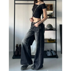 Baggy Y2K Jeans – Grunge Gothic High Street Denim - Bottoms - Women’s Jeans - 5