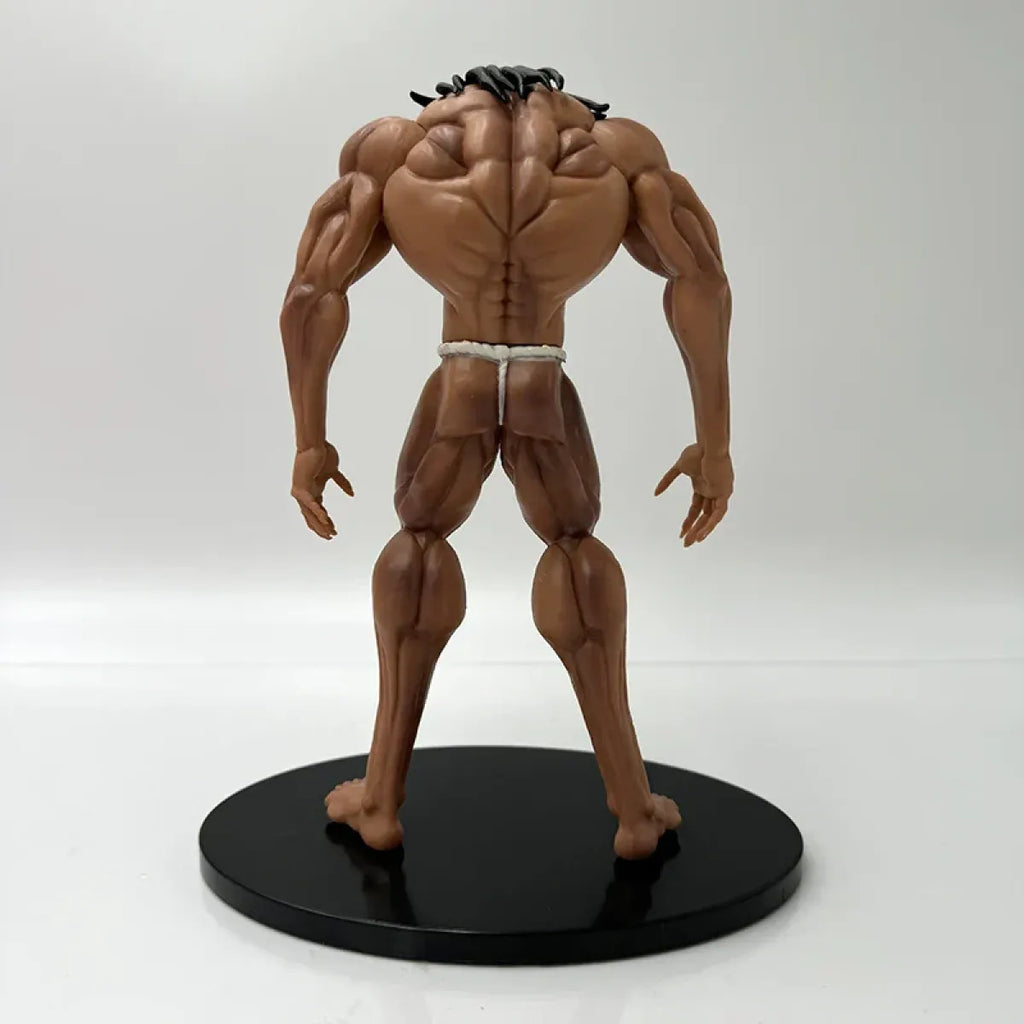 Baki Hanma 22cm Anime Figure with Pickle Biscuit Oriba and Kaoru Hanayama - Anime - Figures - 4