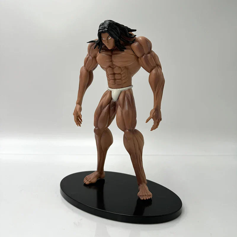 Baki Hanma 22cm Anime Figure with Pickle Biscuit Oriba and Kaoru Hanayama - Anime - Action & Toy Figures - 3 - 2024