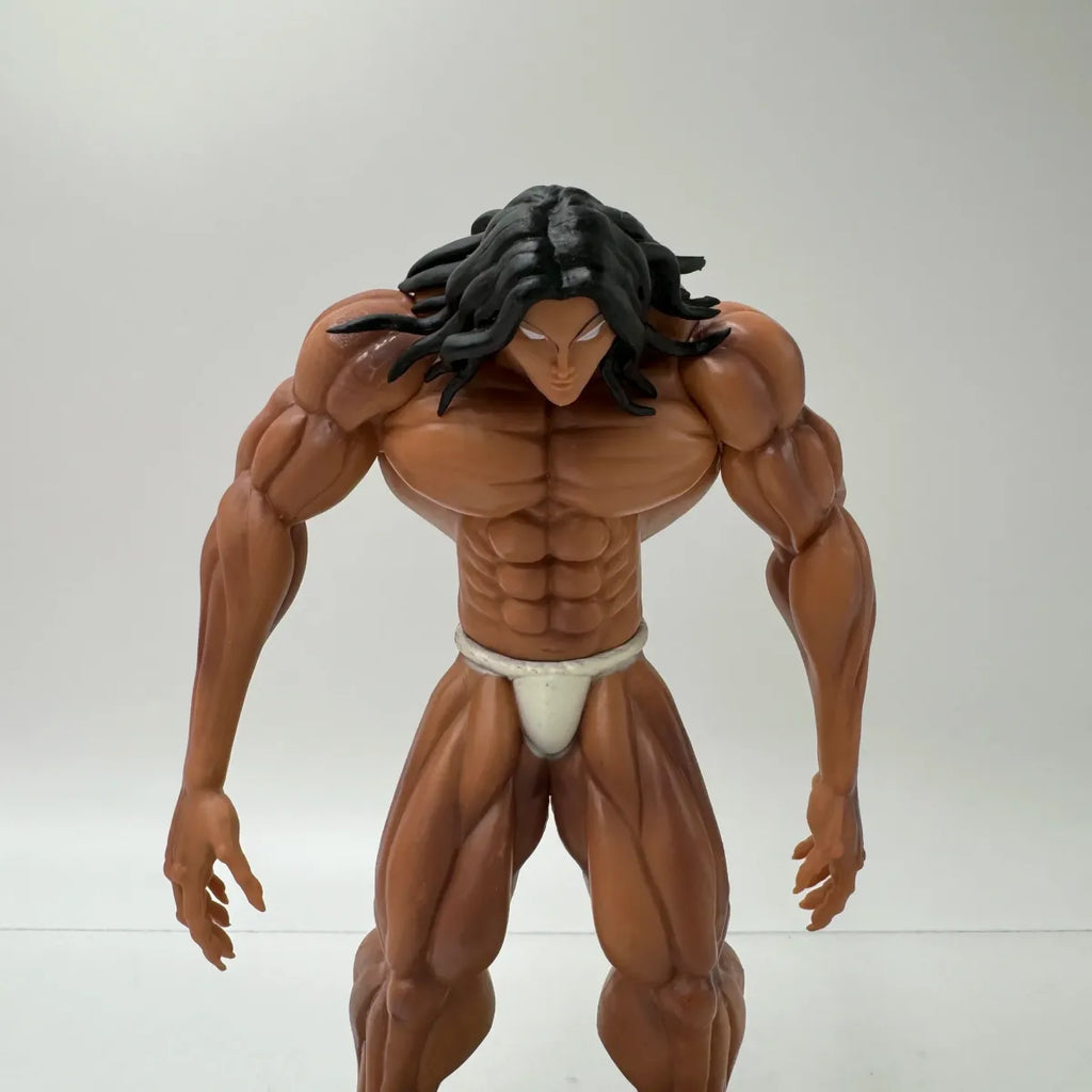 Baki Hanma 22cm Anime Figure with Pickle Biscuit Oriba and Kaoru Hanayama - Anime - Figures - 6