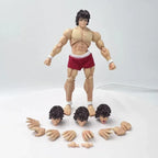 Baki Hanma 22cm Anime Figure with Pickle Biscuit Oriba and Kaoru Hanayama - Anime - Figures - 14