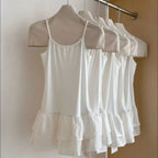 Ballet Double Layer Ruffle Tank - Tops & Tees - Tops - 6