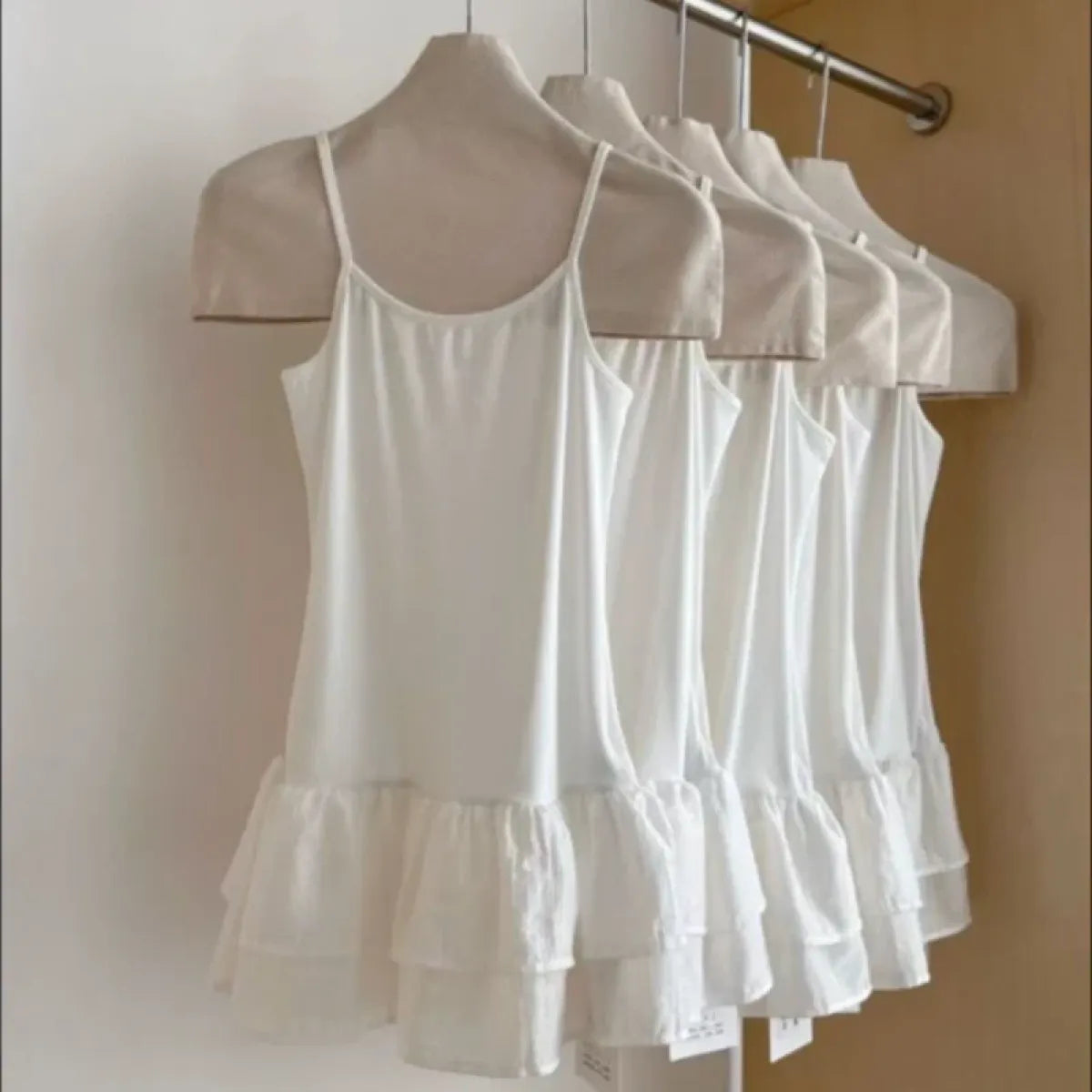Ballet Double Layer Ruffle Tank - Tops & Tees - Tops - 6